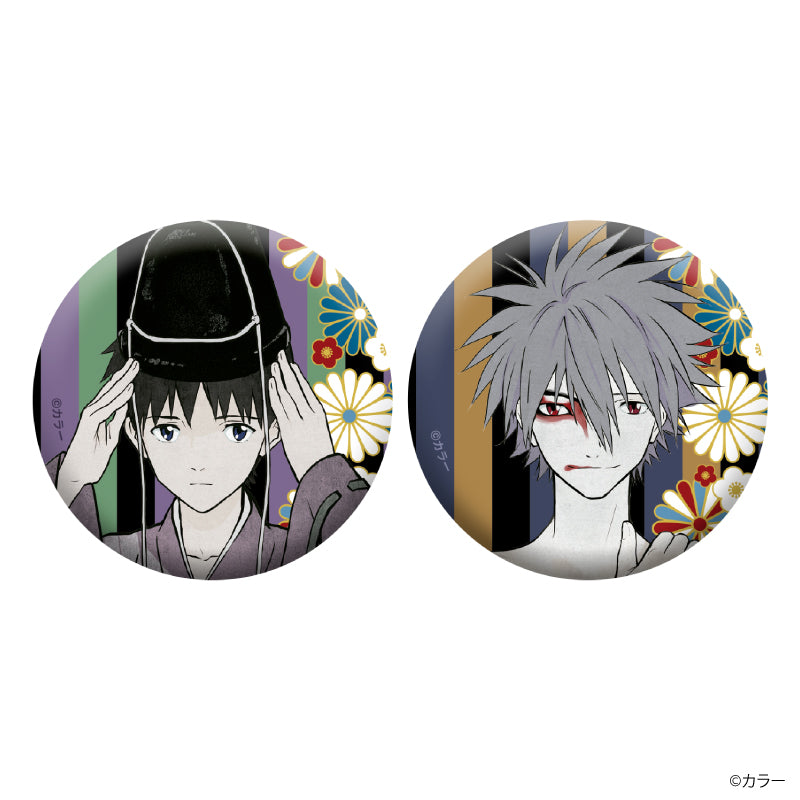 (Goods - Badge) EVANGELION:30+； Kabuki Symphony No. Q Button Badge Set