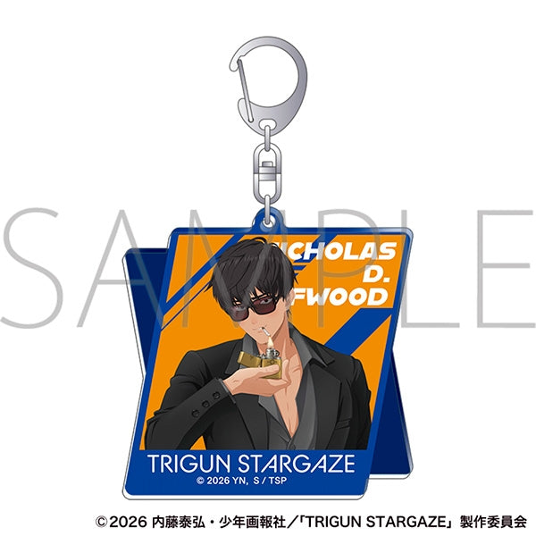 (Goods - Keychain) TRIGUN STARGAZE Acrylic Keychain - Nicholas D. Wolfwood A