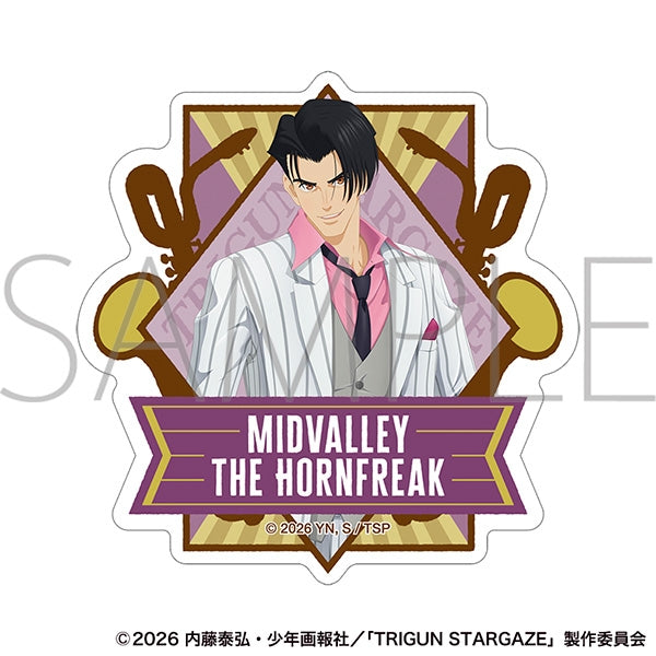 (Goods - Sticker) TRIGUN STARGAZE Sticker - Midvalley the Hornfreak