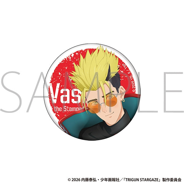 (Goods - Badge) TRIGUN STARGAZE Character Badge Set - Vash the Stampede