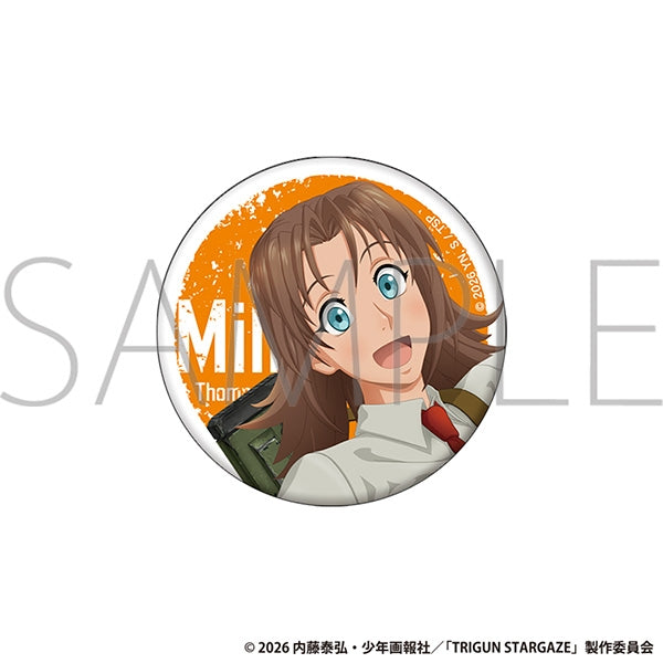 (Goods - Badge) TRIGUN STARGAZE Character Badge Set - Milly Thompson & Milly Thompson