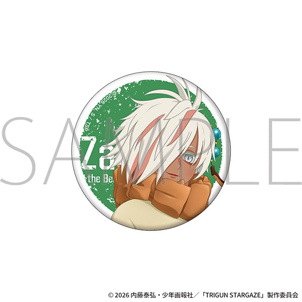 (Goods - Badge) TRIGUN STARGAZE Character Badge Set - Legato Bluesummers & Zazie the Beast