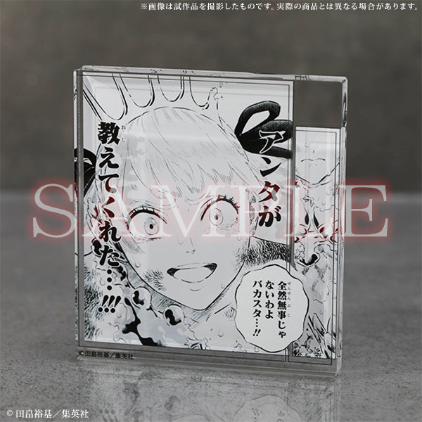 (Goods - Acrylic Block) Black Clover Famous Scene Panel Stand Noelle Silva