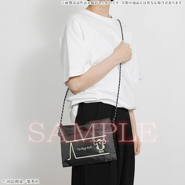 (Goods - Bag) Black Clover Robe Sacoche Black Bulls