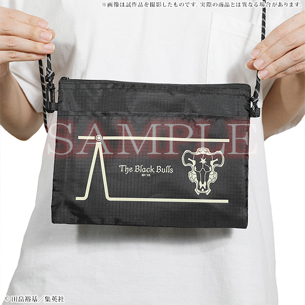 (Goods - Bag) Black Clover Robe Sacoche Black Bulls