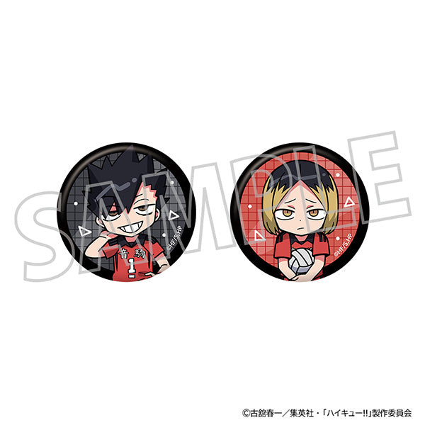 (Goods - Badge) Haikyu!! Button Badge Set Tetsuro Kuroo, Kenma Kozume
