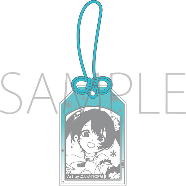 (Goods - Keychain) Hatsune Miku Series Acrylic Omamori (Good Luck Charm) Style Keychain / Hatsune Miku