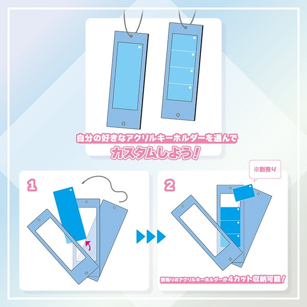(Goods - Keychain) New PANTY & STOCKING with GARTERBELT Custom Acrylic Keychain Panty