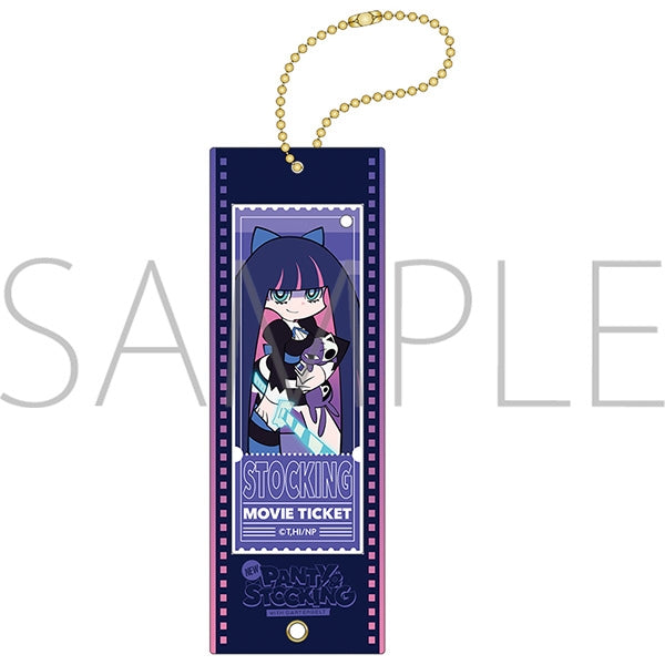 (Goods - Keychain) New PANTY & STOCKING with GARTERBELT Custom Acrylic Keychain Stocking