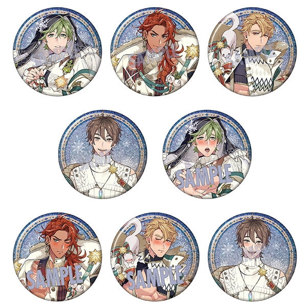 (Goods - Badge) NU: Carnival Holographic Chara Badge Collection Festive Glimmer (Blind Box -Single)