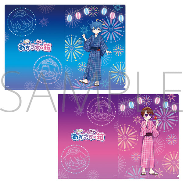 (Goods - Clear File) Akasaka Box Clear File Set
