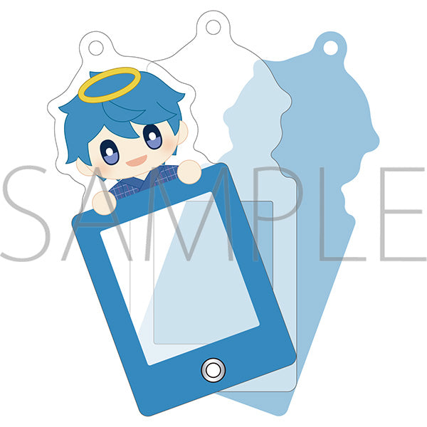 (Goods - Keychain) Akasaka Box Onamae Tag Keychain / Akasaka