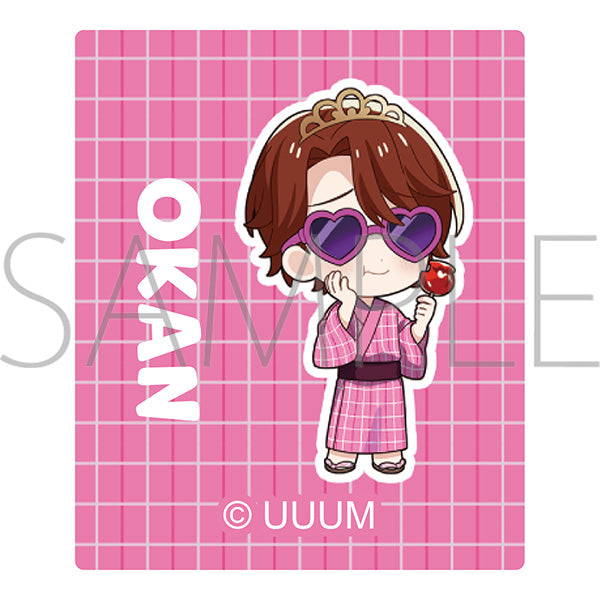 (Goods - Keychain) Akasaka Box Onamae Tag Keychain / Okan