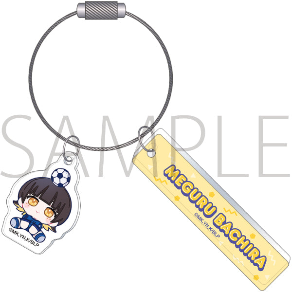 (Goods - Keychain) Blue Lock Season 2 Two Piece Acrylic Keychain / Meguru Bachira Nui Pal Skip