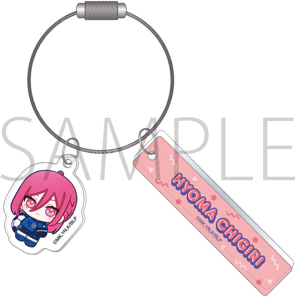 (Goods - Keychain) Blue Lock Season 2 Two Piece Acrylic Keychain / Hyoma Chigiri Nui Pal Skip