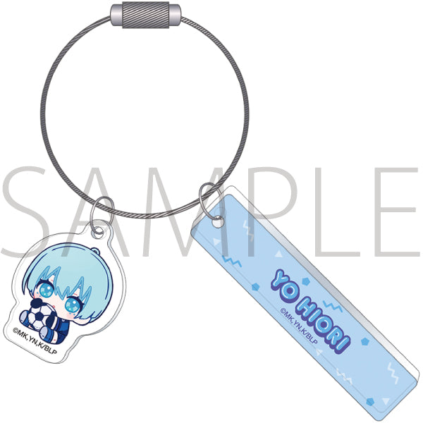 (Goods - Keychain) Blue Lock Season 2 Two Piece Acrylic Keychain / You Hiori Nui Pal Skip