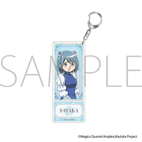 (Goods - Keychain) Puella Magi Madoka Magica Acrylic Ticket Keychain Sayaka Miki