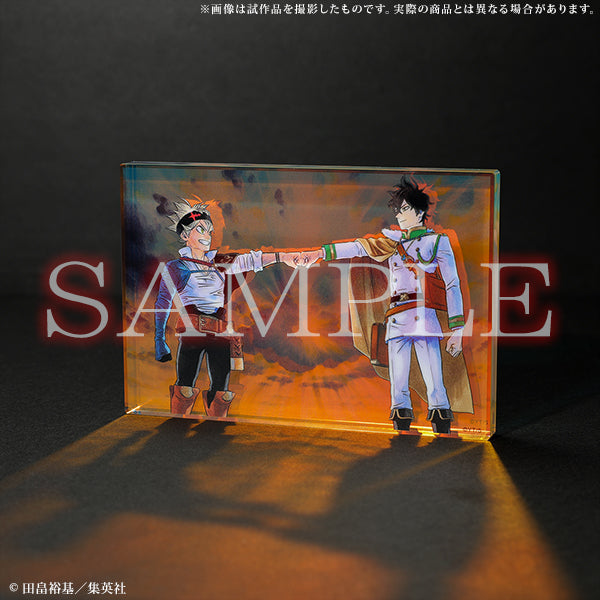 (Goods - Acrylic Block) Black Clover Exhibition Commemorative Acrylic Block