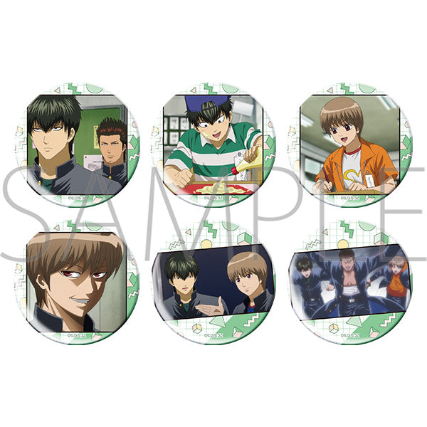 (Goods - Badge) 3Z GINPACHI SENSEI Oshi Chara Badge Collection C (Blind Box -Single)