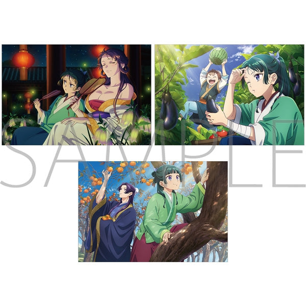(Goods - Postcard) The Apothecary Diaries Postcard Set - Campanula, Summer Vegetables, Persimmon