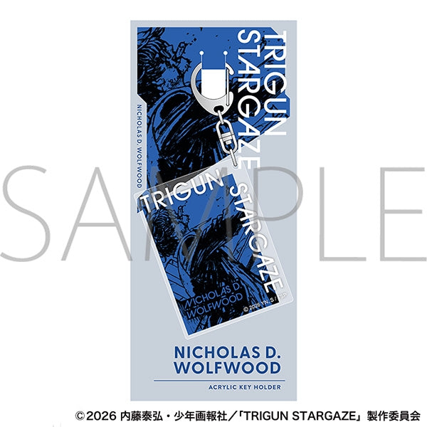 (Goods - Keychain) TRIGUN STARGAZE Acrylic Keychain - Nicholas Visual