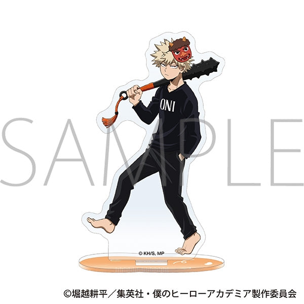 (Goods - Acrylic Stand) My Hero Academia Acrylic Stand Katsuki Bakugo Throw the Beans!