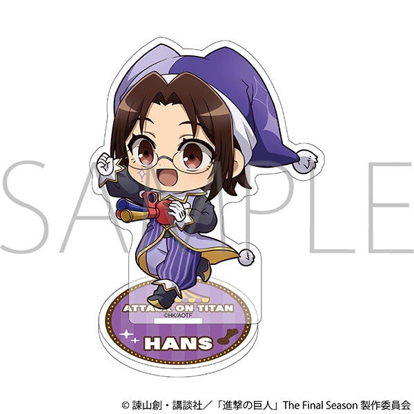 (Goods - Acrylic Stand) Attack on Titan Mini Acrylic Stand - Hans Chibi Clown