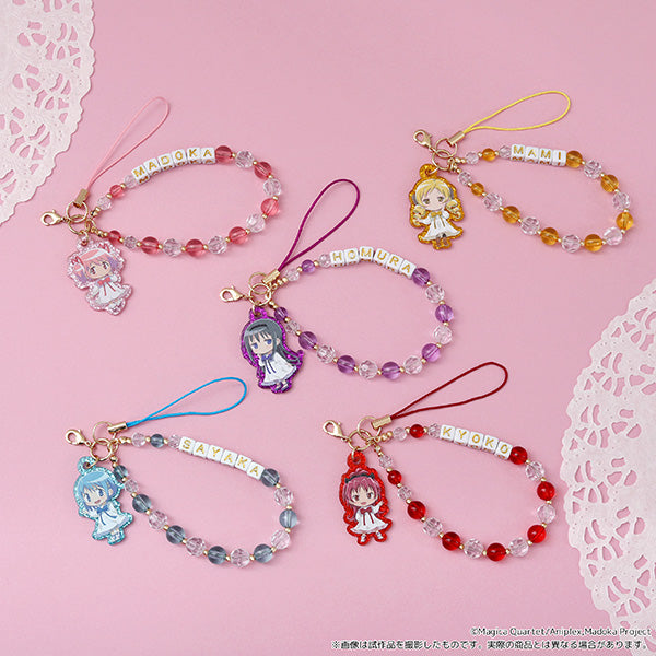 (Goods - Strap) Puella Magi Madoka Magica After-school Mates Beads Strap / Mami Tomoe