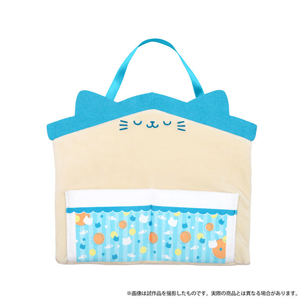 (Goods - Other) Non-Chara Original withCAT Wall Organizer Light Blue