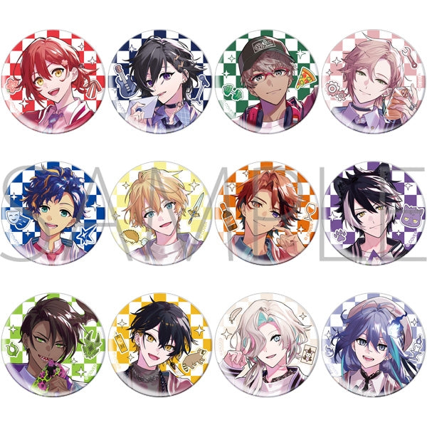 (Goods - Badge) HOLOSTARS Character Badge Collection - White Day ver. (Blind Box -Single)