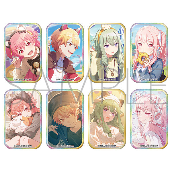 (Goods - Badge) Hatsune Miku: Colorful Stage! Square Badge Collection / vol. 56 B (Blind Box -Single)