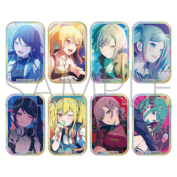 (Goods - Badge) Hatsune Miku: Colorful Stage! Square Badge Collection / vol. 57 A (Blind Box -Single)
