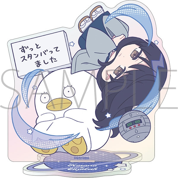 (Goods - Acrylic Stand) Gintama Mini Acrylic Stand - Pastel Pop Kotaro Katsura & Elizabeth