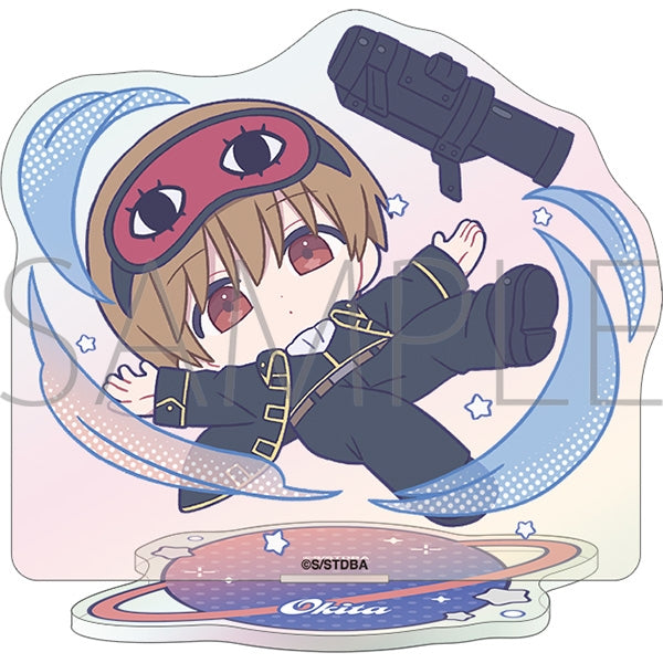 (Goods - Acrylic Stand) Gintama Mini Acrylic Stand - Pastel Pop Sougo Okita