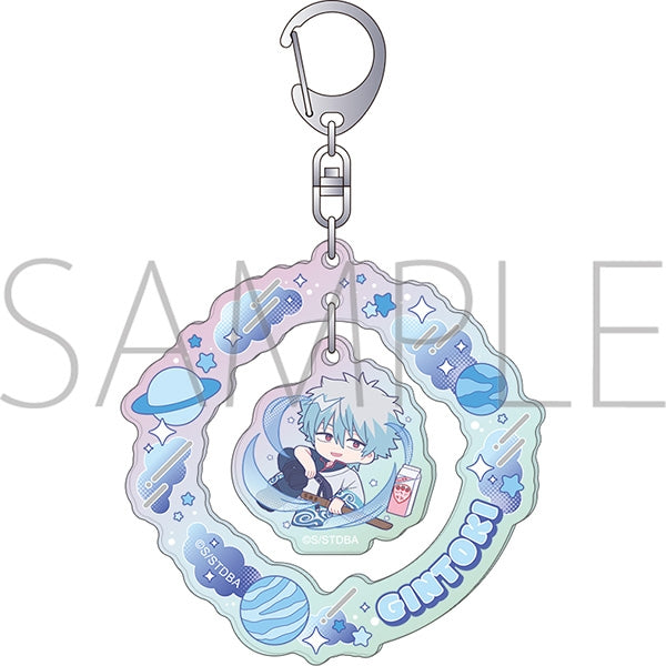 (Goods - Keychain) Gintama Acrylic Keychain - Pastel Pop Gintoki Sakata