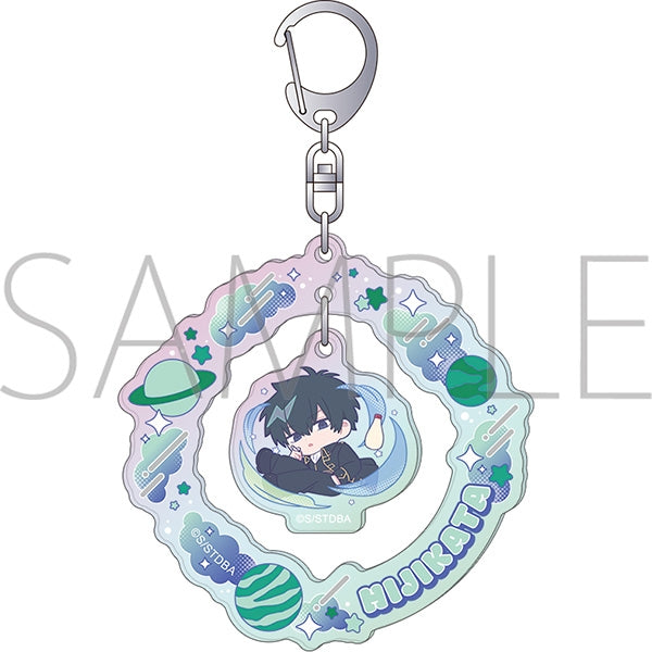 (Goods - Keychain) Gintama Acrylic Keychain - Pastel Pop Toshiro Hijikata
