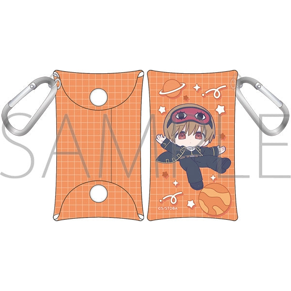 (Goods - Pouch) Gintama Pouch w/ Carabiner - Pastel Pop Sougo Okita