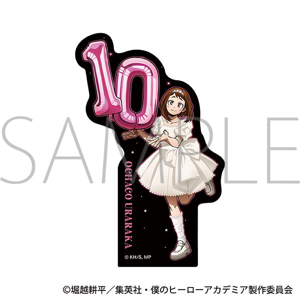 (Goods - Sticker) My Hero Academia Sticker Ochako Uraraka 10th Anniversary Sprint