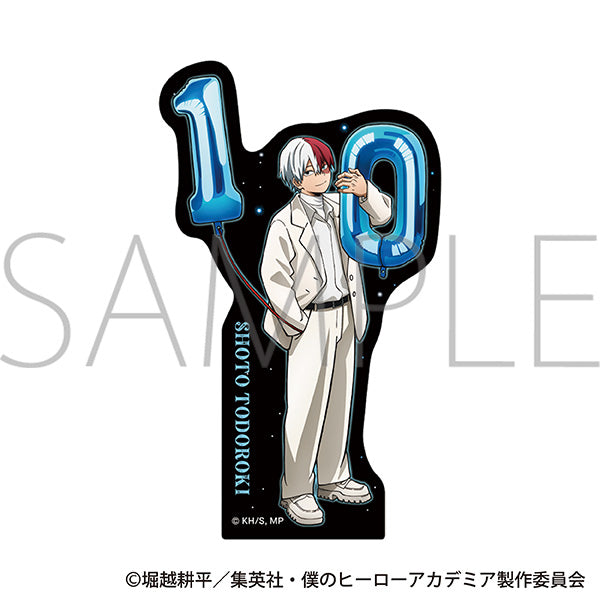 (Goods - Sticker) My Hero Academia Sticker Shoto Todoroki 10th Anniversary Sprint