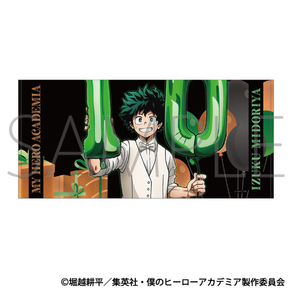 (Goods - Towel) My Hero Academia Big Towel Izuku Midoriya 10th Anniversary Sprint