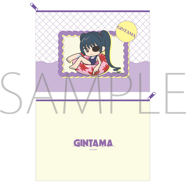 (Goods - Pouch) Gintama Vinyl Pouch / Kyubei Yagyu Pool