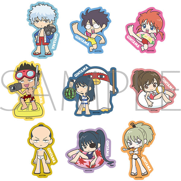 (Goods - Sticker) Gintama Peta Collection / Pool (Blind Box -Single)