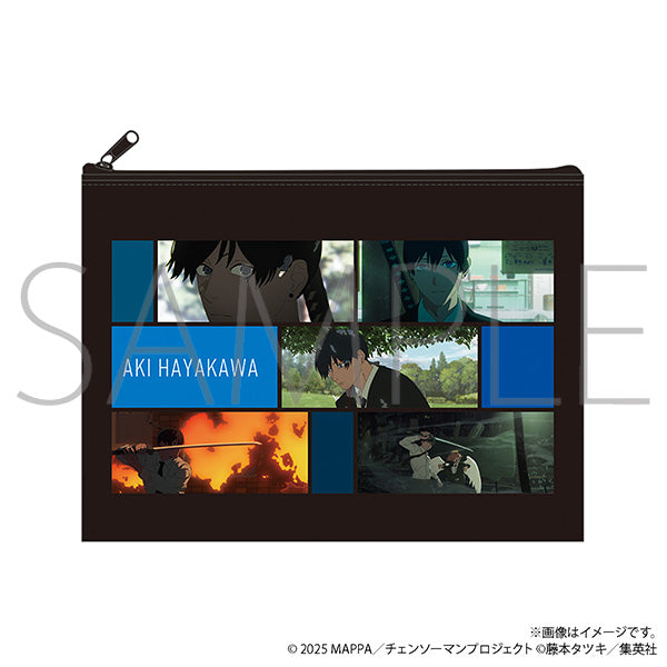 (Goods - Pouch) Chainsaw Man The Movie: Reze Arc Flat Pouch / Aki Hayakawa