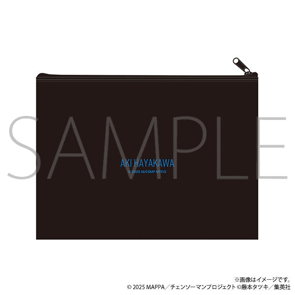 (Goods - Pouch) Chainsaw Man The Movie: Reze Arc Flat Pouch / Aki Hayakawa