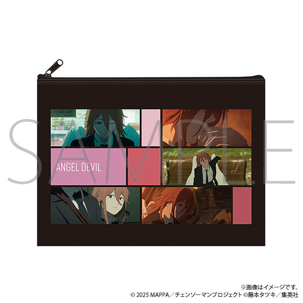 (Goods - Pouch) Chainsaw Man The Movie: Reze Arc Flat Pouch / Angel