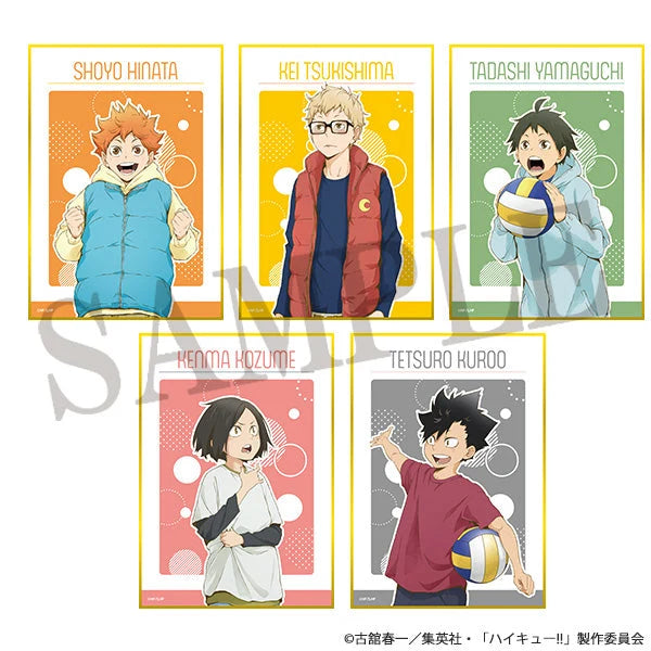 (Goods - Card) Haikyu!! Clear Card Set of 5 Yoisho!!