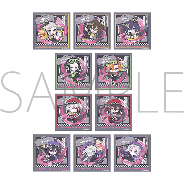 (Goods - Sticker) Bungo Stray Dogs Holographic Peta Collection / Pastel Pop (Blind Box -Single)