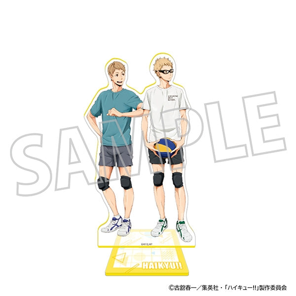 (Goods - Acrylic Stand) Haikyu!! Colored-Edge Stand - Tsukishima Family Series