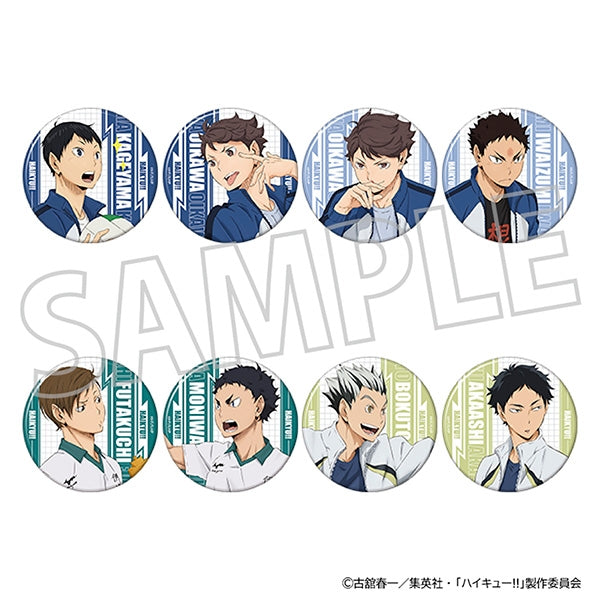 (Goods - Badge) Haikyu!! BIG Chara Badge Collection (Blind Box -Single)