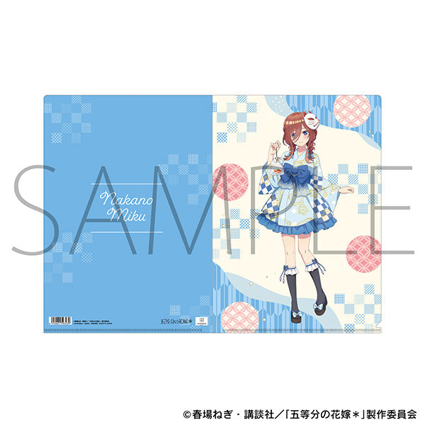 Goods - Clear File) The Quintessential Quintuplets＊ Clear File / Miku